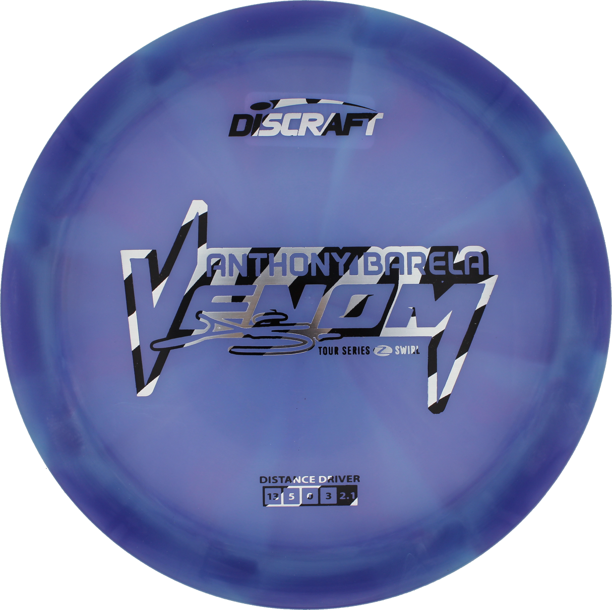 Discraft Venom Z Swirl - 2025 Anthony Barela Tour Series