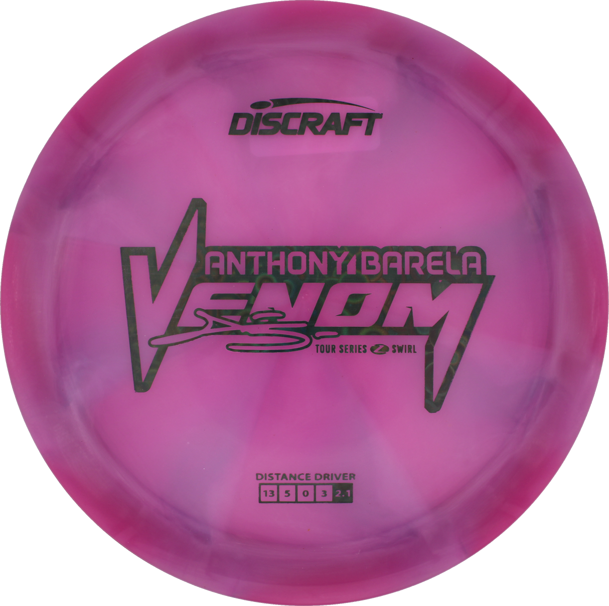 Discraft Venom Z Swirl - 2025 Anthony Barela Tour Series