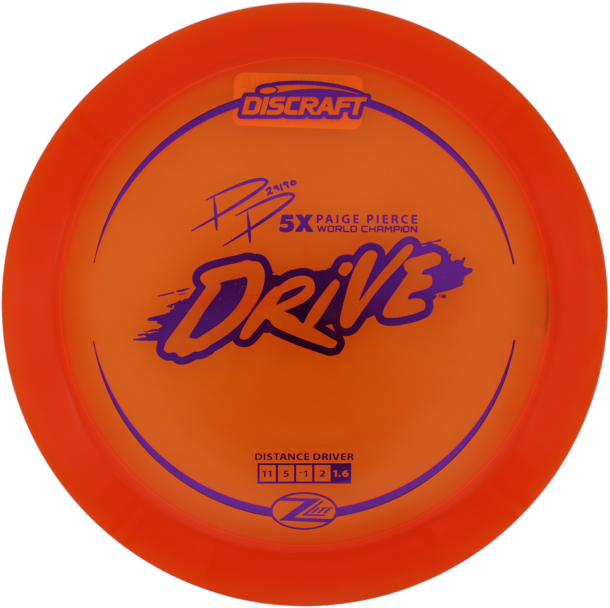 Discraft Drive Paige Pierce Z Lite
