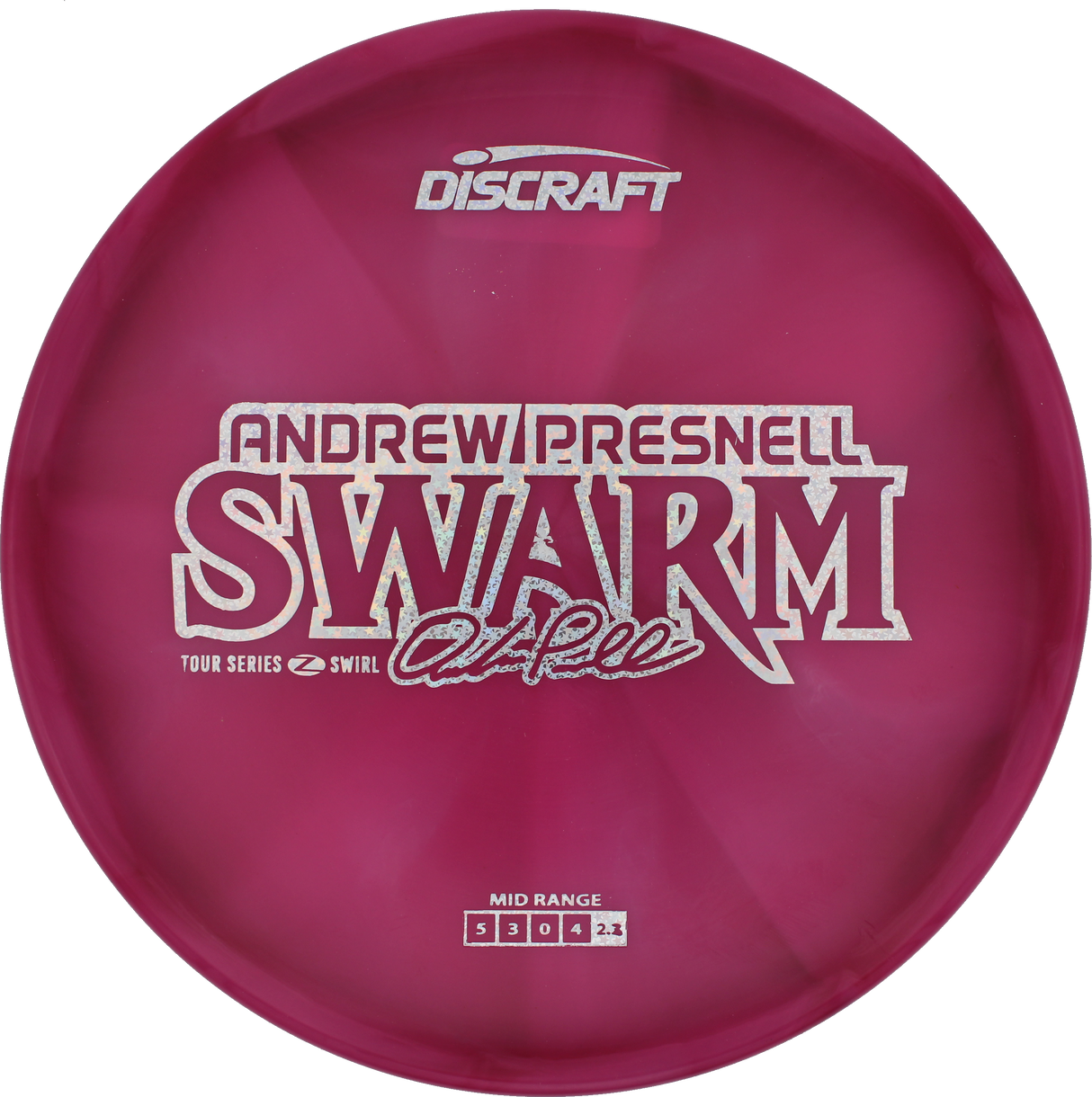 Discraft Swarm Z Swirl - 2025 Andrew Presnell Tour Series