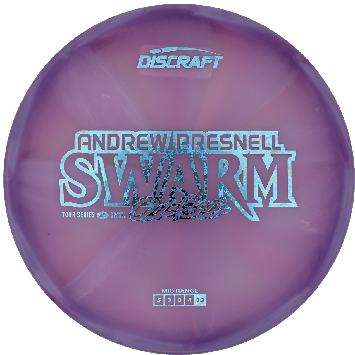 Discraft Swarm Z Swirl - 2025 Andrew Presnell Tour Series