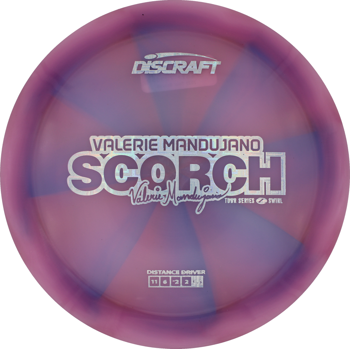 Discraft Scorch Z Swirl - 2025 Valerie Mandujano Tour Series