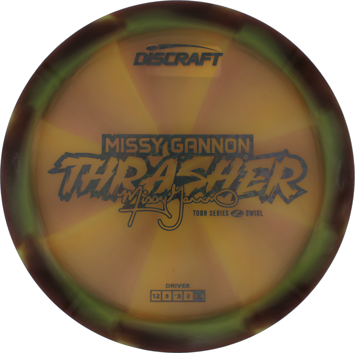 Discraft Thrasher Z Swirl - 2025 Missy Gannon Tour Series
