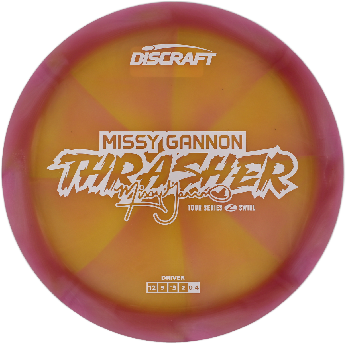 Discraft Thrasher Z Swirl - 2025 Missy Gannon Tour Series