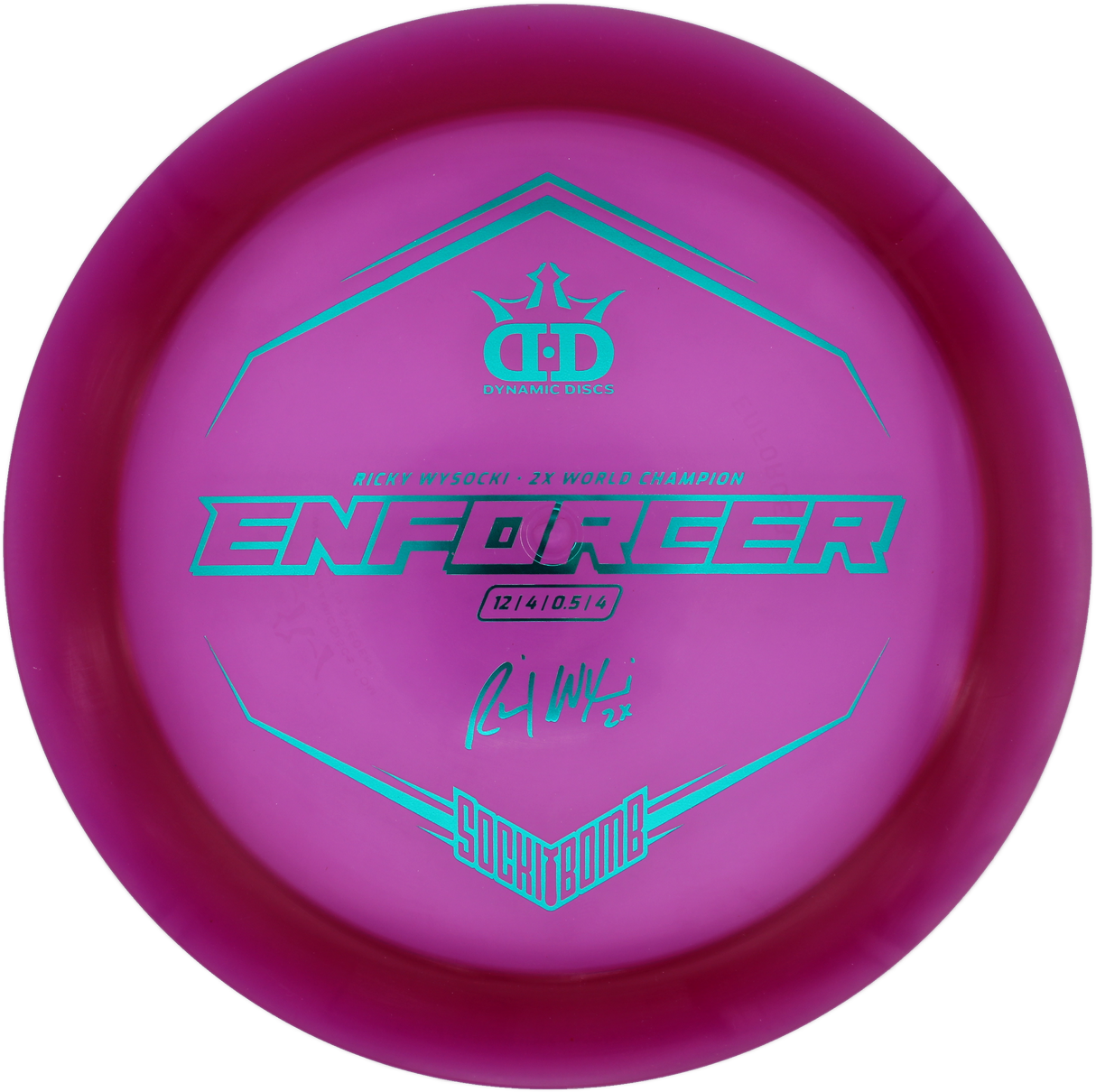 Dynamic Discs Enforcer - Ricky Wysocki 2x World Champion | Lucid | Gebraucht: Zustand 10 |