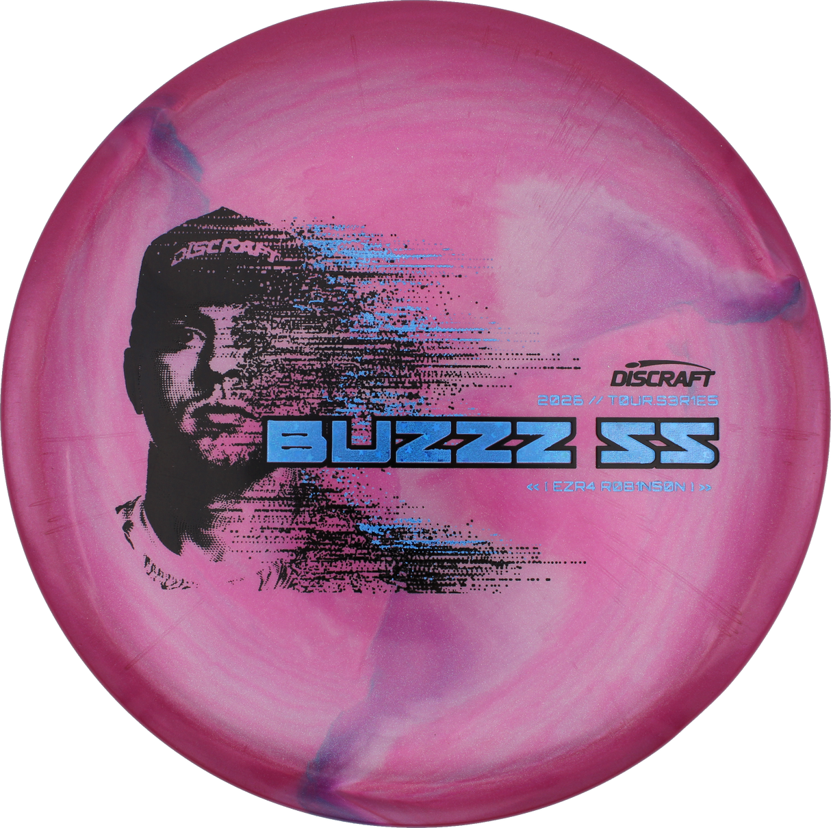 Discraft Buzzz SS - Ezra Robinson 2026 Tour Series | Titanium Big Z Swirl