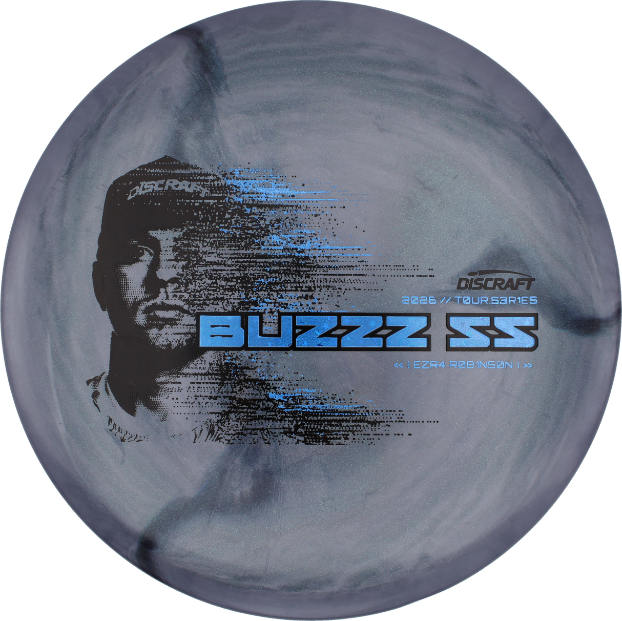 Discraft Buzzz SS - Ezra Robinson 2026 Tour Series | Titanium Big Z Swirl