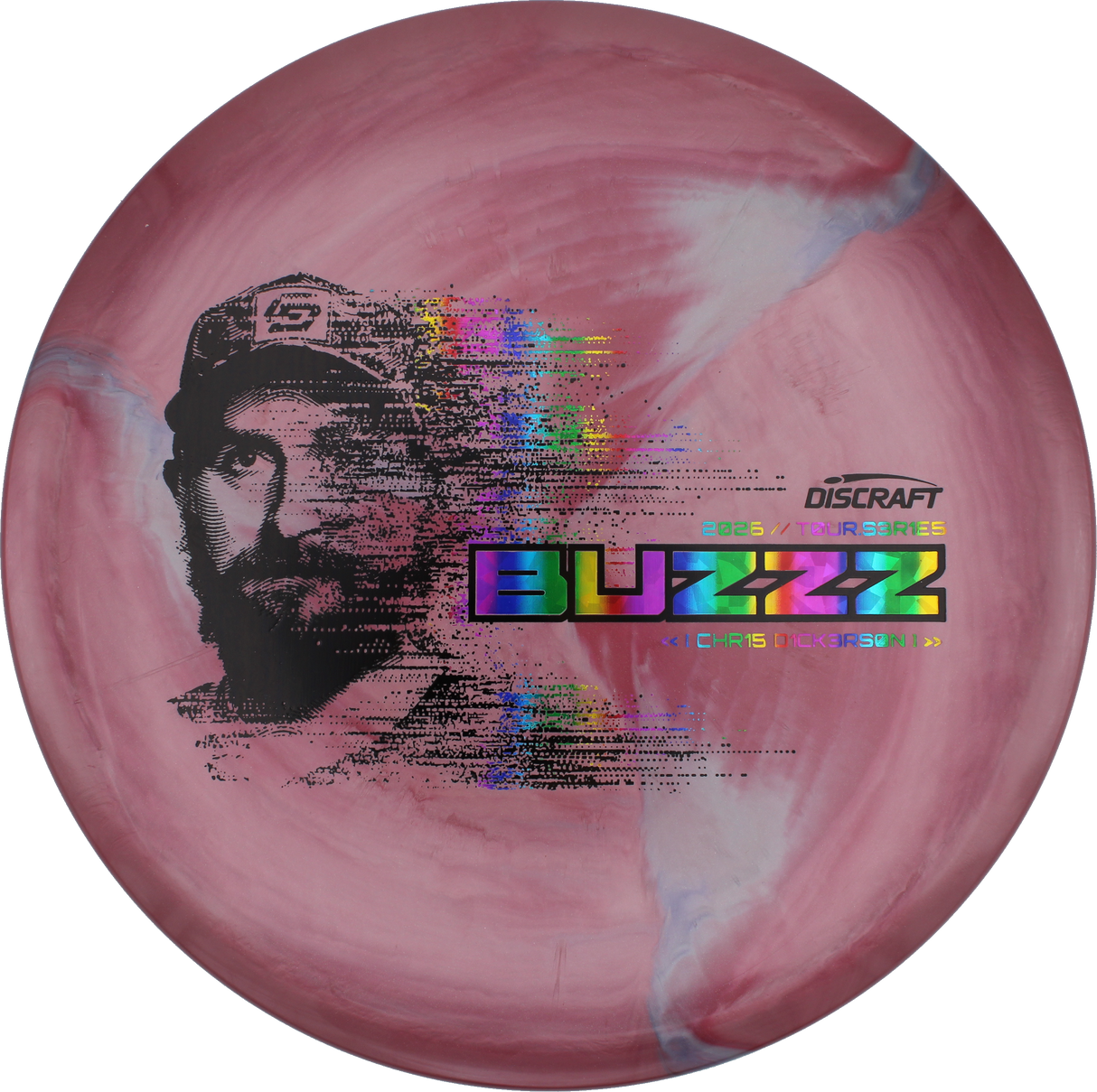 Discraft Buzzz - Chris Dickerson 2026 Tour Series | Titanium Big Z Swirl
