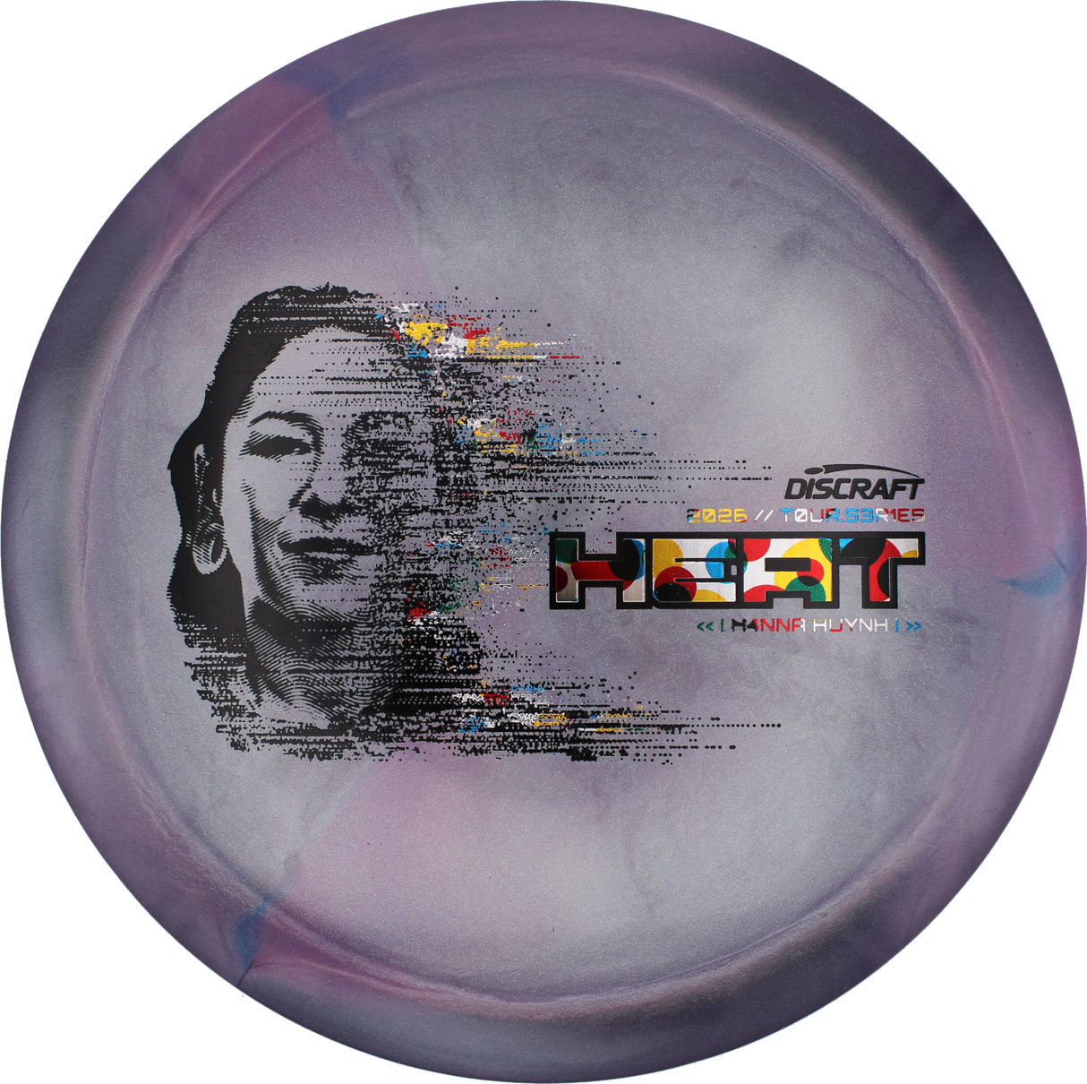 Discraft Heat - Hanna Huynh 2026 Tour Series | Titanium Big Z Swirl