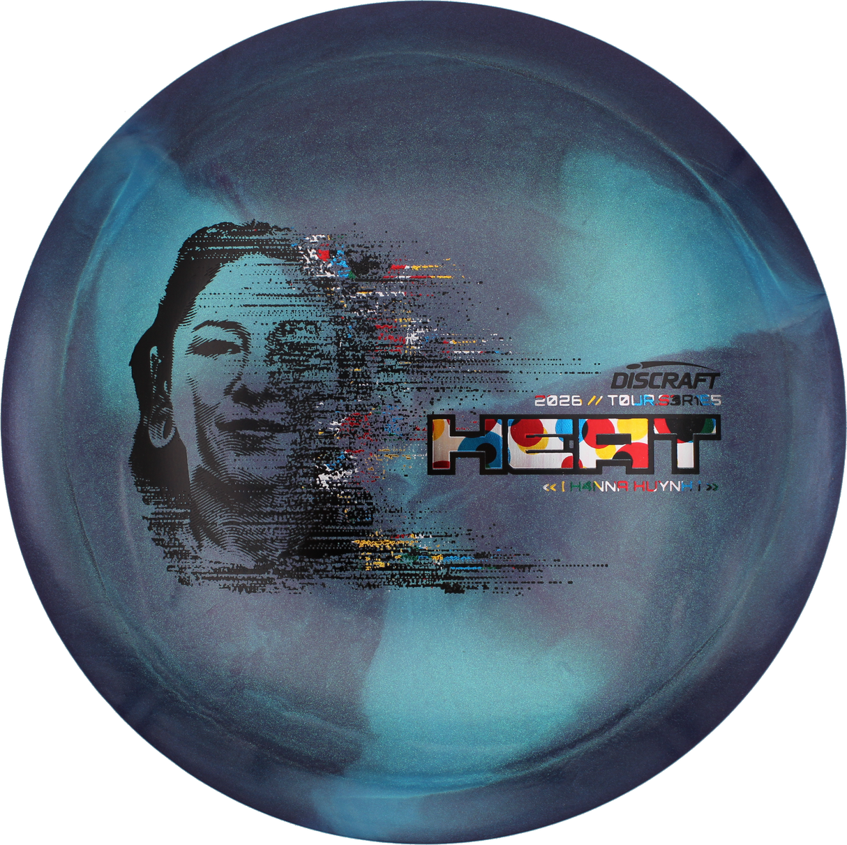 Discraft Heat - Hanna Huynh 2026 Tour Series | Titanium Big Z Swirl