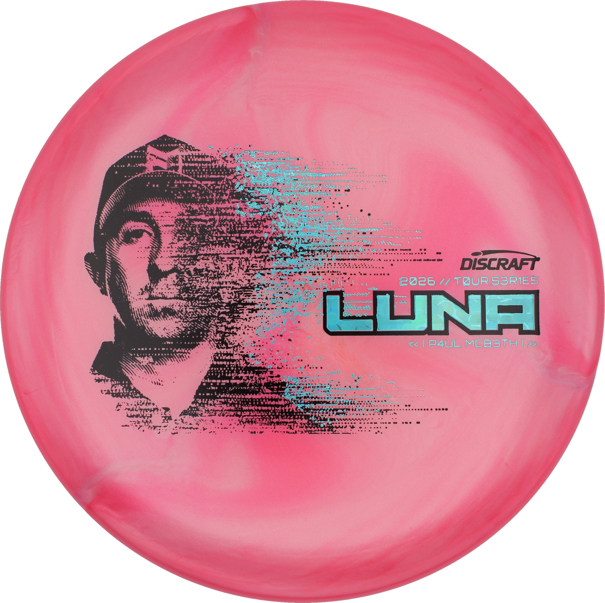 Discraft Luna - Paul McBeth 2026 Tour Series | Titanium Big Z Swirl