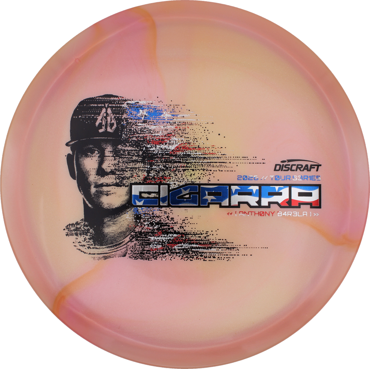 Discraft Cigarra - Anthony Barela 2026 Tour Series | Titanium Big Z Swirl
