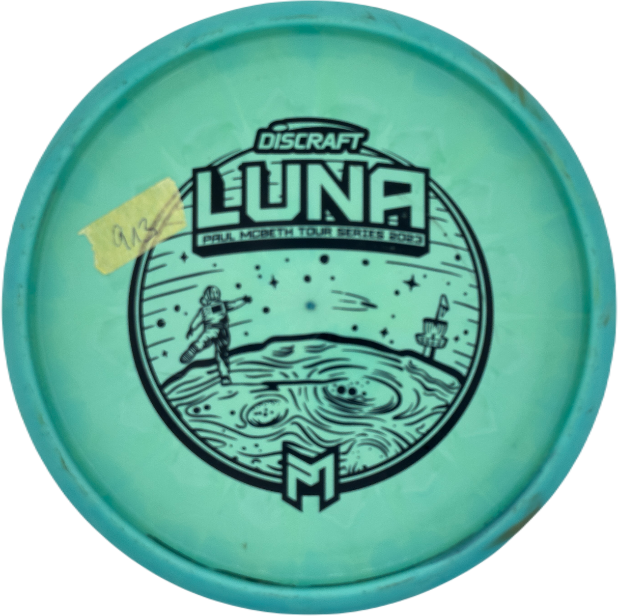 Discraft Luna ESP Paul McBeth Tour Series 2023 Buttom Stamp & Dye (Gebraucht: Zustand 6)
