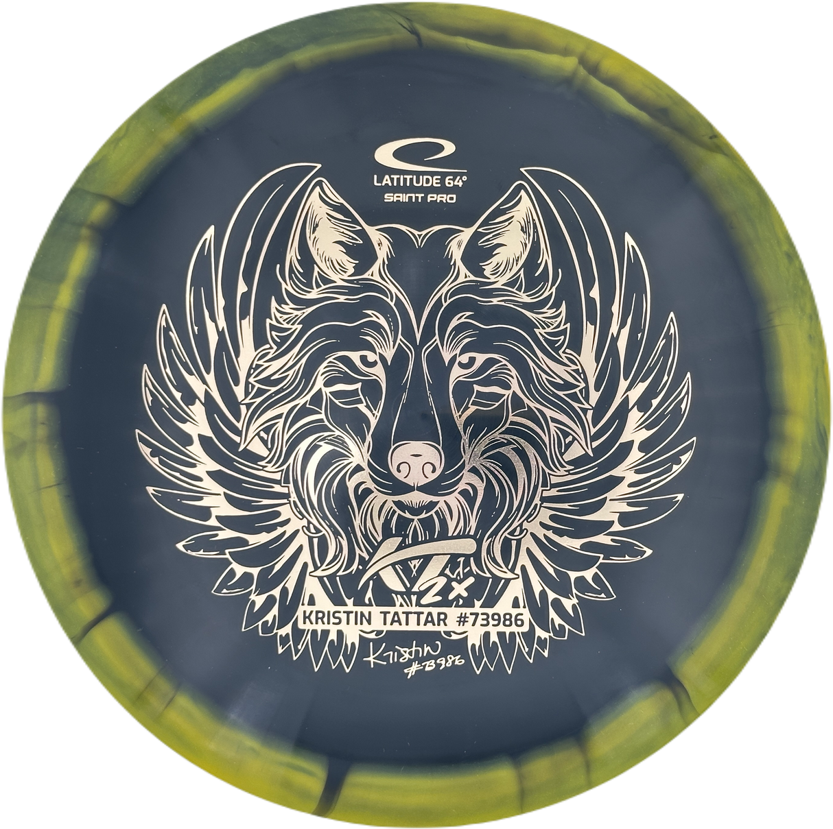 Latitude 64° Saint Pro Gold Orbit Kristin Tattar 2x World Champion(Gebraucht: Zustand 10)