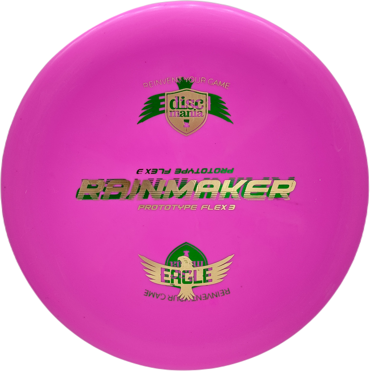 Discmania Rainmaker Prototype D-Line Flex 3 Misprint (Gebraucht: Zustand 9)
