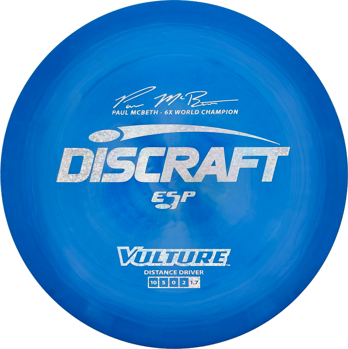 Discraft Vulture ESP Paul McBeth 6x World Champion (Gebraucht: Zustand 8)