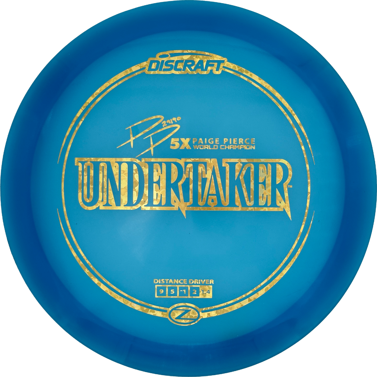 Undertaker Z 5x World Champion Paige Pierce (Gebraucht: Zustand 9)