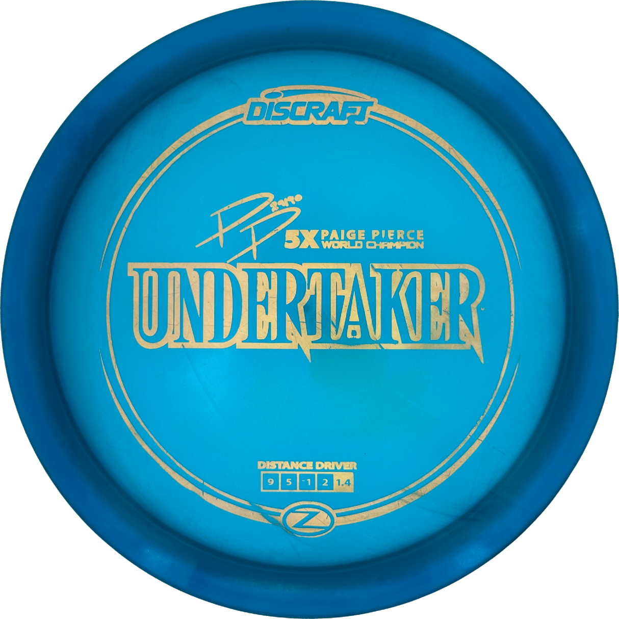 Undertaker Z 5x World Champion Paige Pierce (Gebraucht: Zustand 8)