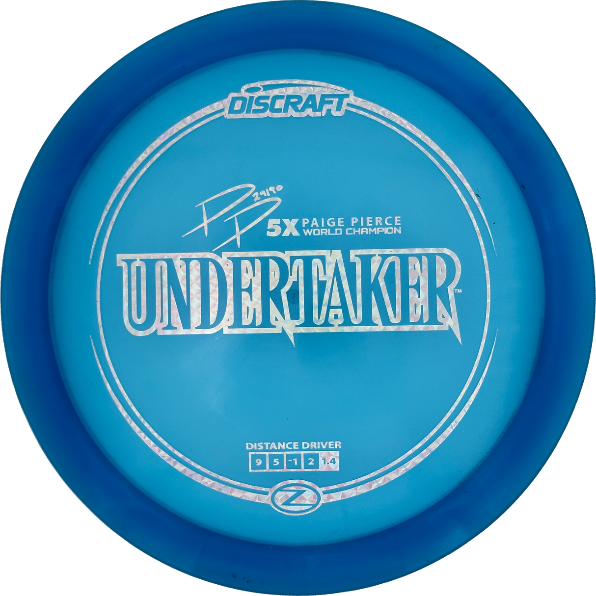 Undertaker Z 5x World Champion Paige Pierce (Gebraucht: Zustand 8)