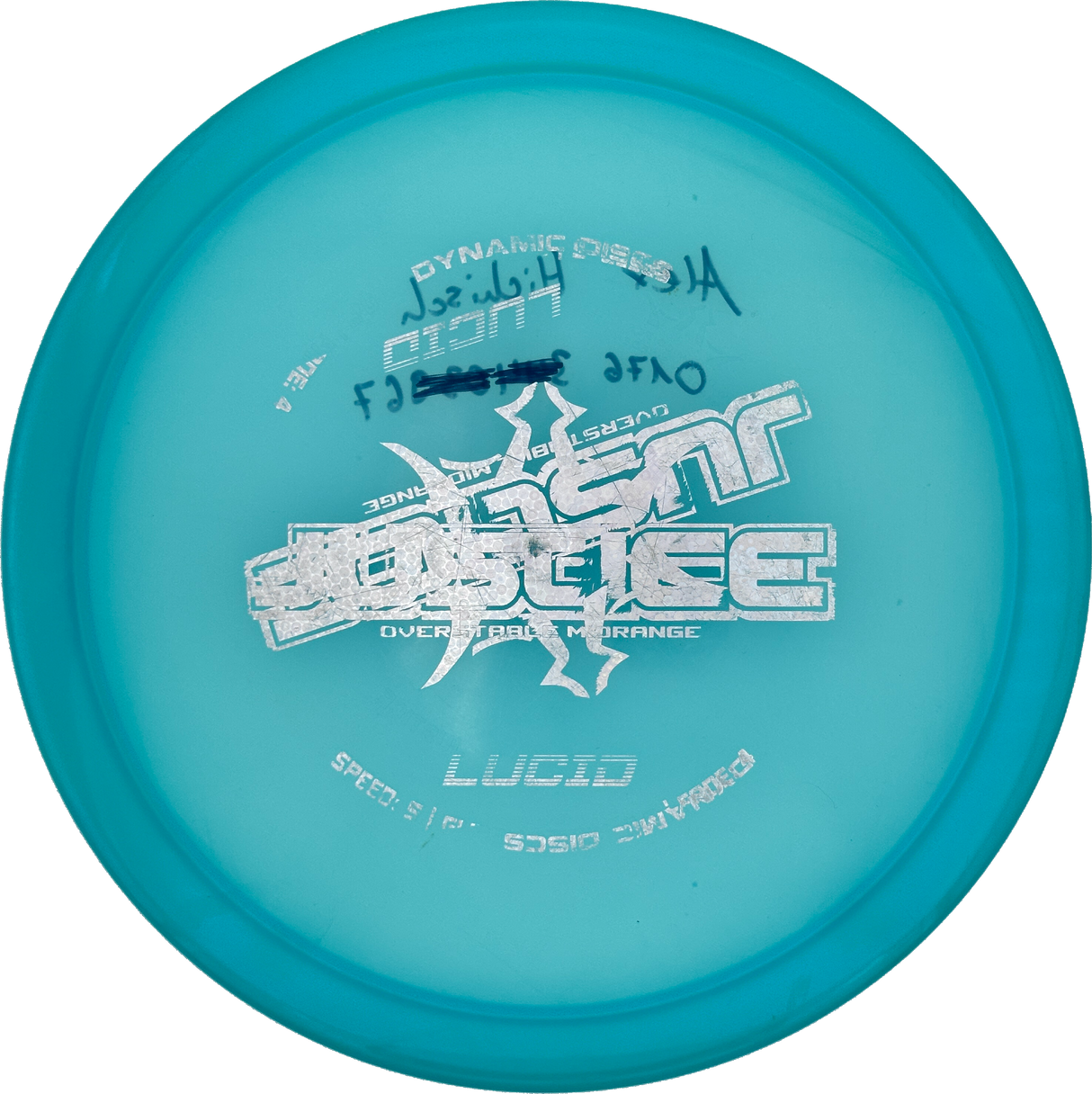 Dynamic Discs Justice Lucid - Misprint (Gebraucht: Zustand 7)