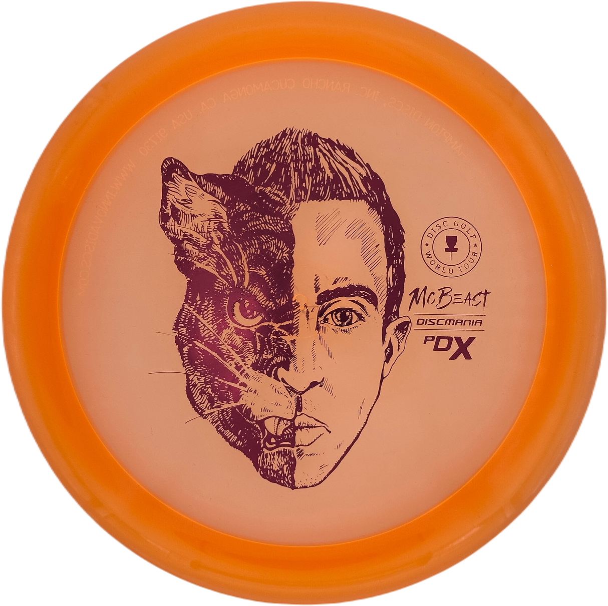 Discmania PDX S-Line McBeast Disc Golf World Tour (Gebraucht: Zustand 10)