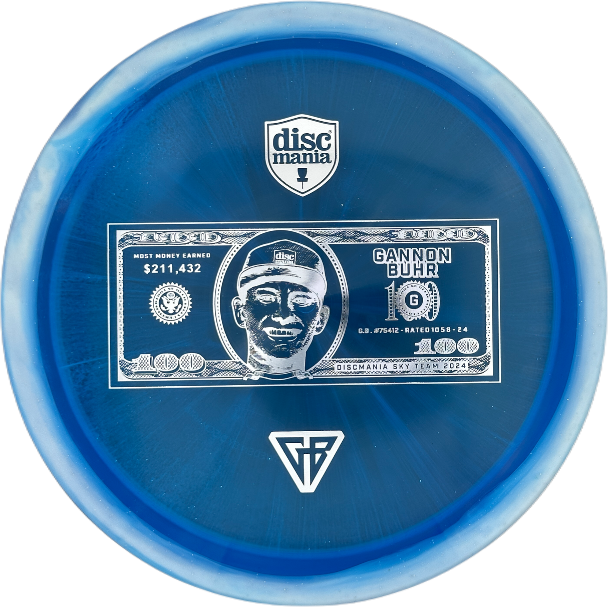 Discmania FD3 C-Line Horizon Metal Flake - Gannon Buhr (Money Record)