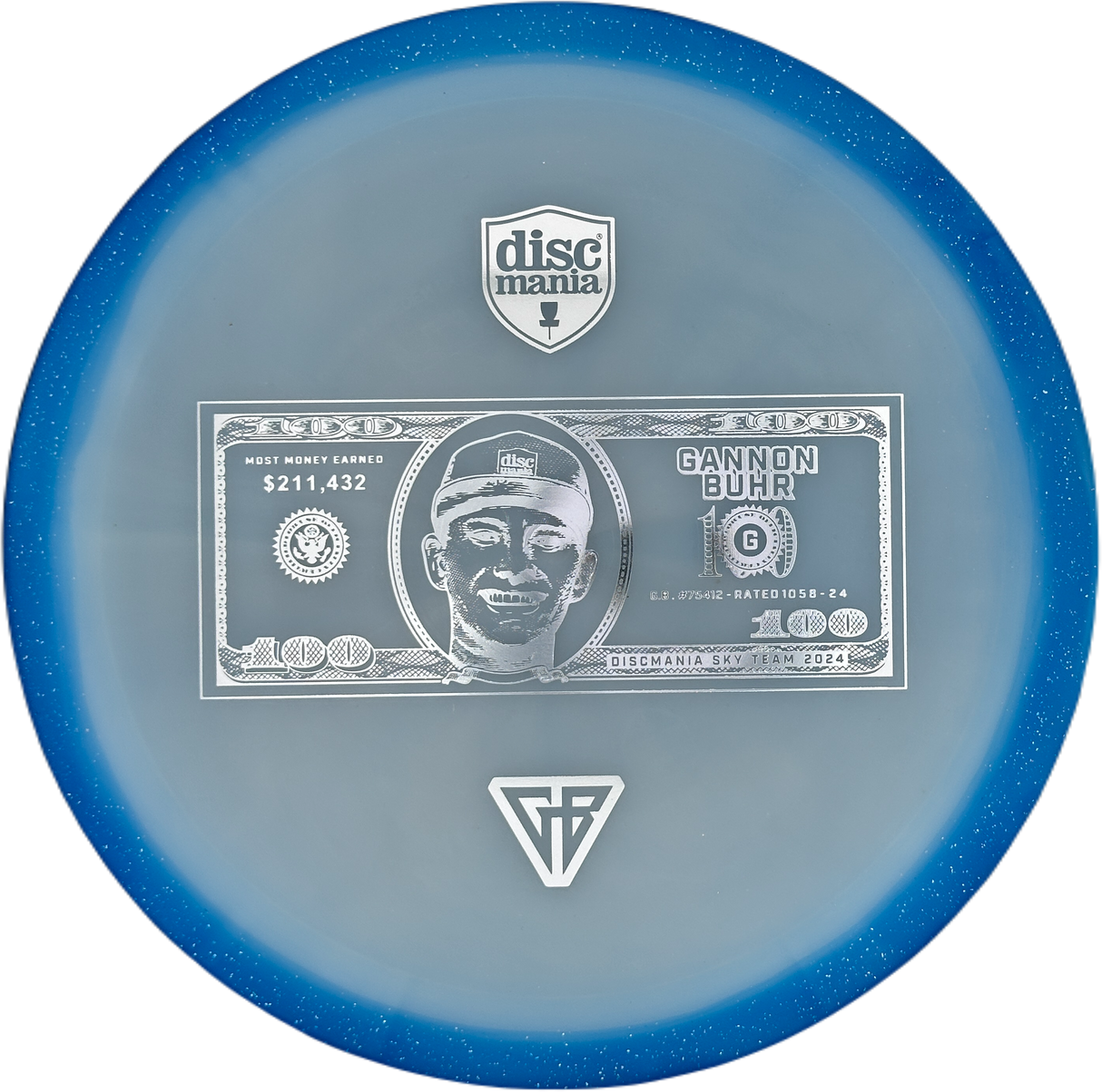Discmania FD3 C-Line Horizon Metal Flake - Gannon Buhr (Money Record)