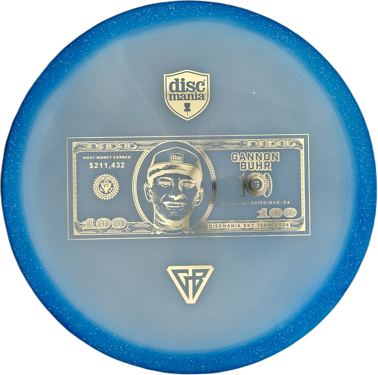 Discmania FD3 C-Line Horizon Metal Flake - Gannon Buhr (Money Record)