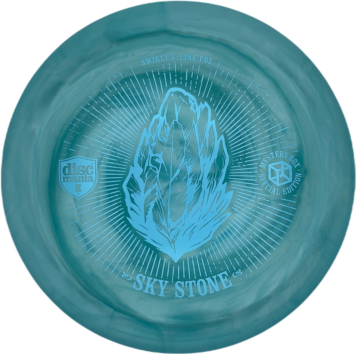 Discmania PD2 Swirly S-Line - Sky Stone (Gebraucht: Zustand 7)