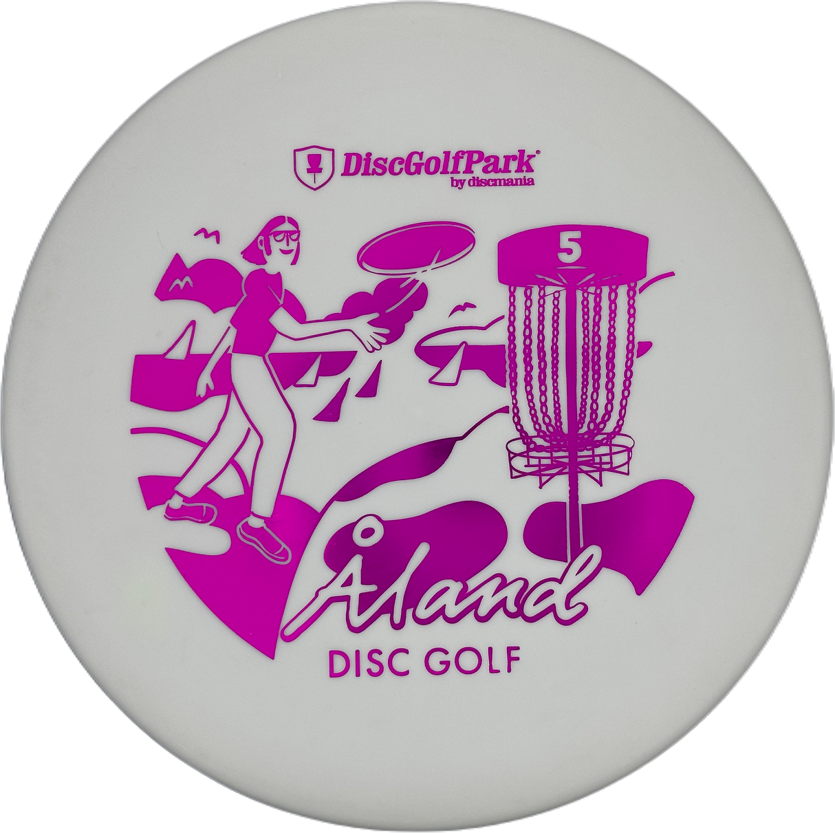 Discmania P2 D-Line Flex 2 - Åland Disc Golf (Gebraucht: Zustand 8)