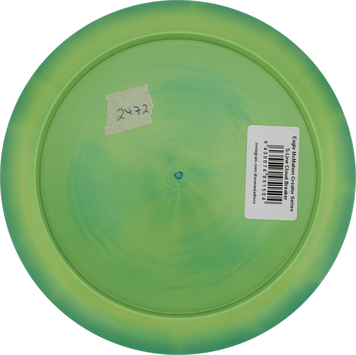 Discmania Cloudbreaker - Eagle McMahon Creator Series | Special Blend S-Line | Gebraucht: Zustand 10 |