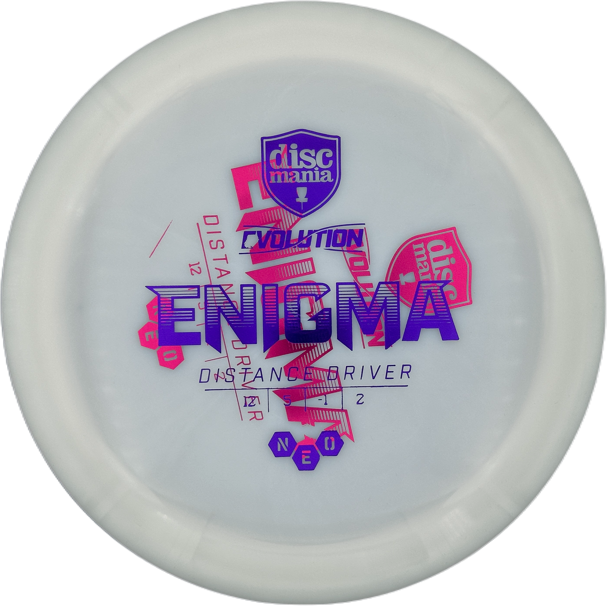 Discmania Enigma Evolution Neo Misprint (Gebraucht: Zustand 10)