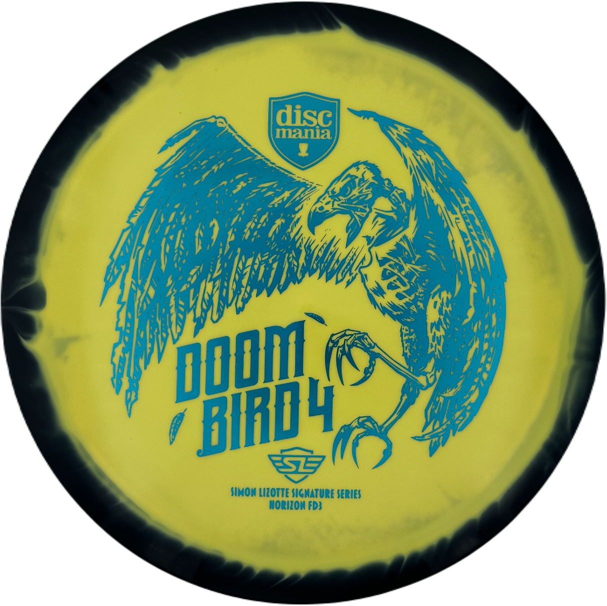 Discmania FD3 Horizon - Doom Bird 4 Simon Lizotte Signature Series (Gebraucht: Zustand 8)
