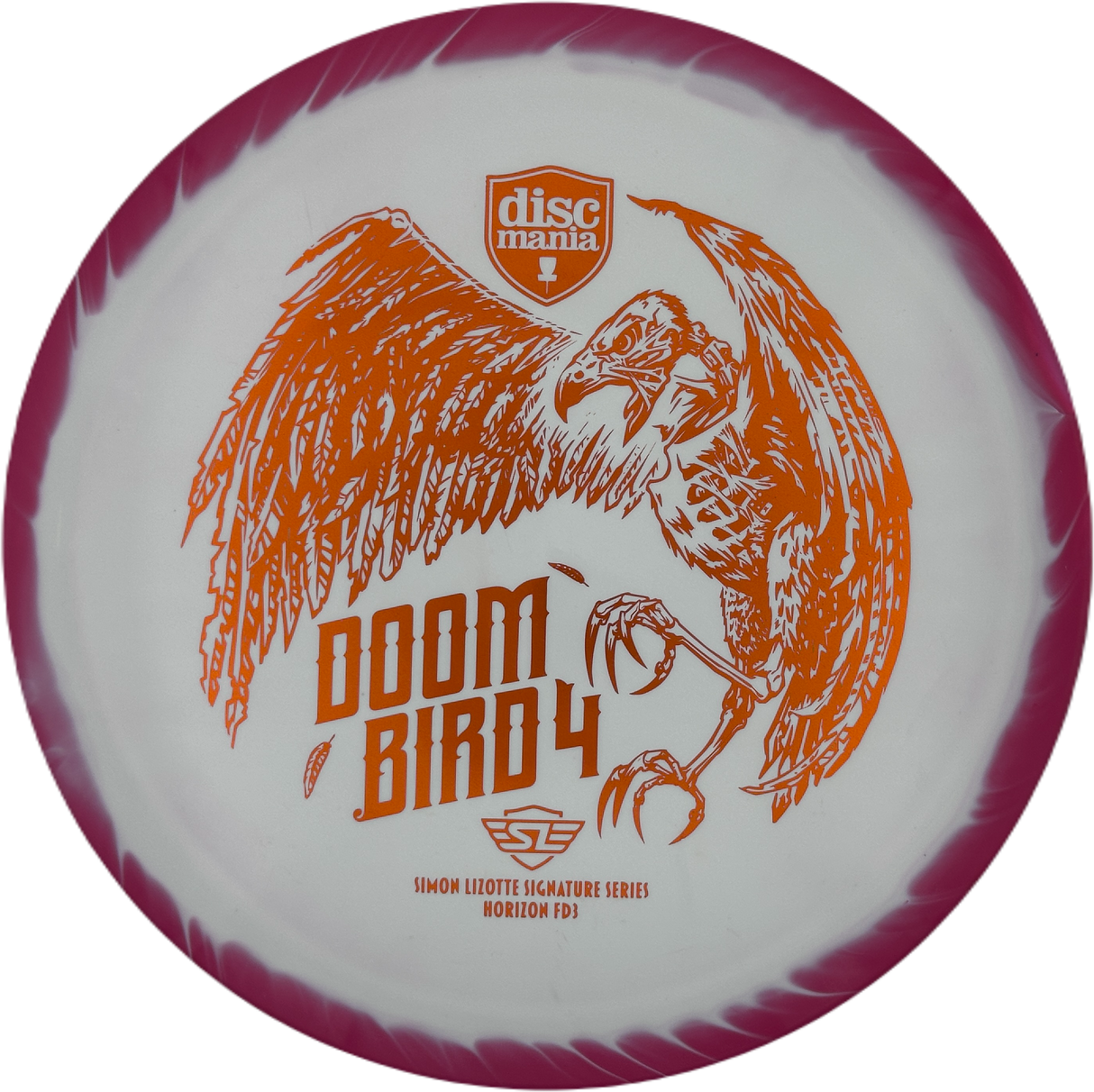 Discmania FD3 Horizon - Doom Bird 4 Simon Lizotte Signature Series (Gebraucht: Zustand 8)