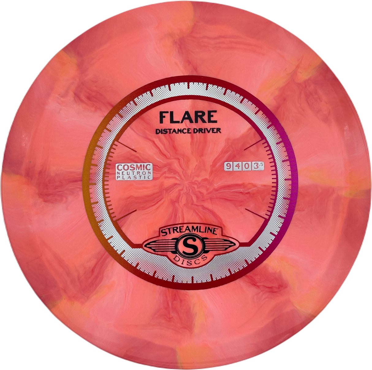 Streamline Flare Cosmic Neutron