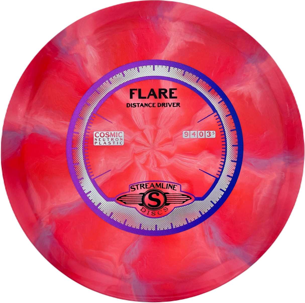 Streamline Flare Cosmic Neutron