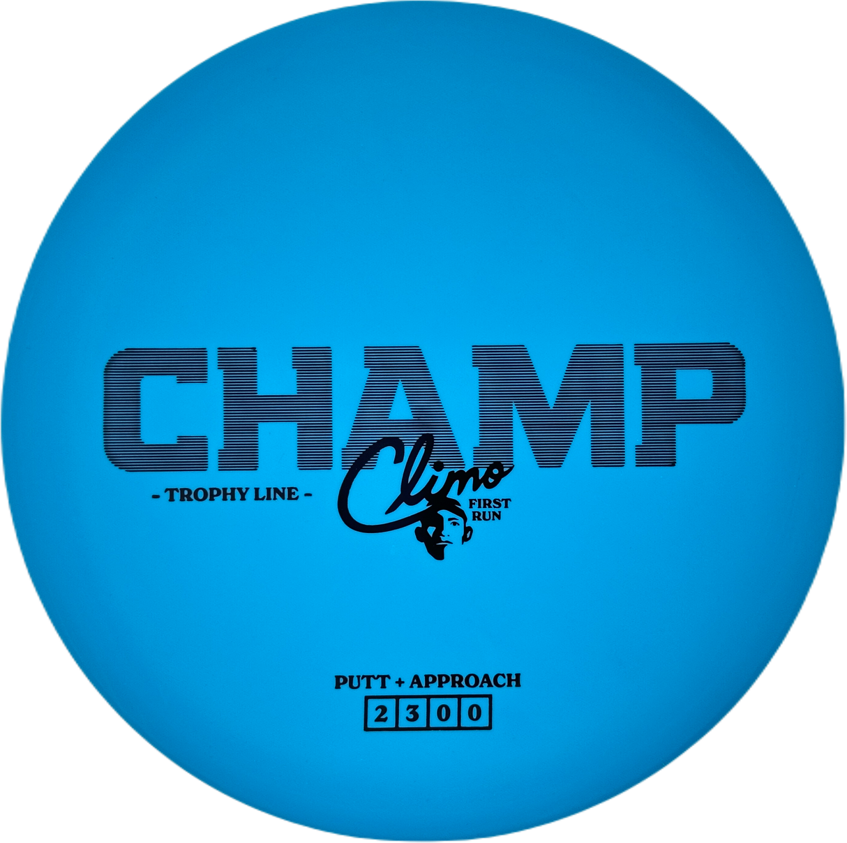 Climo Disc Golf Champ Trophy Line - First Run