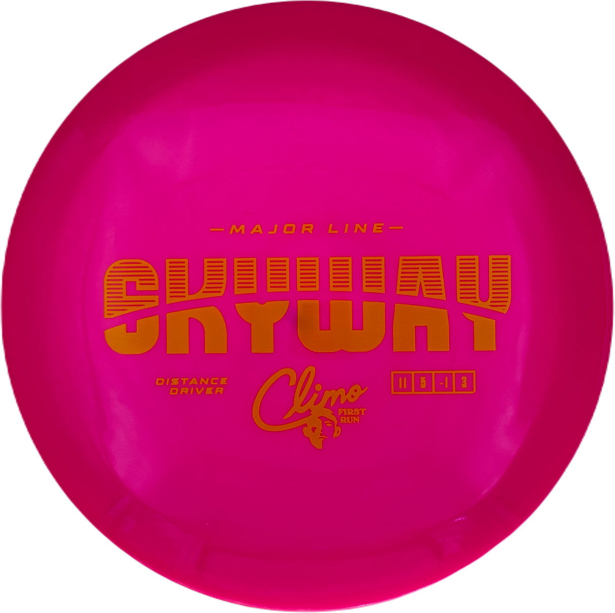 Climo Disc Golf Skyway Major Line - First Run