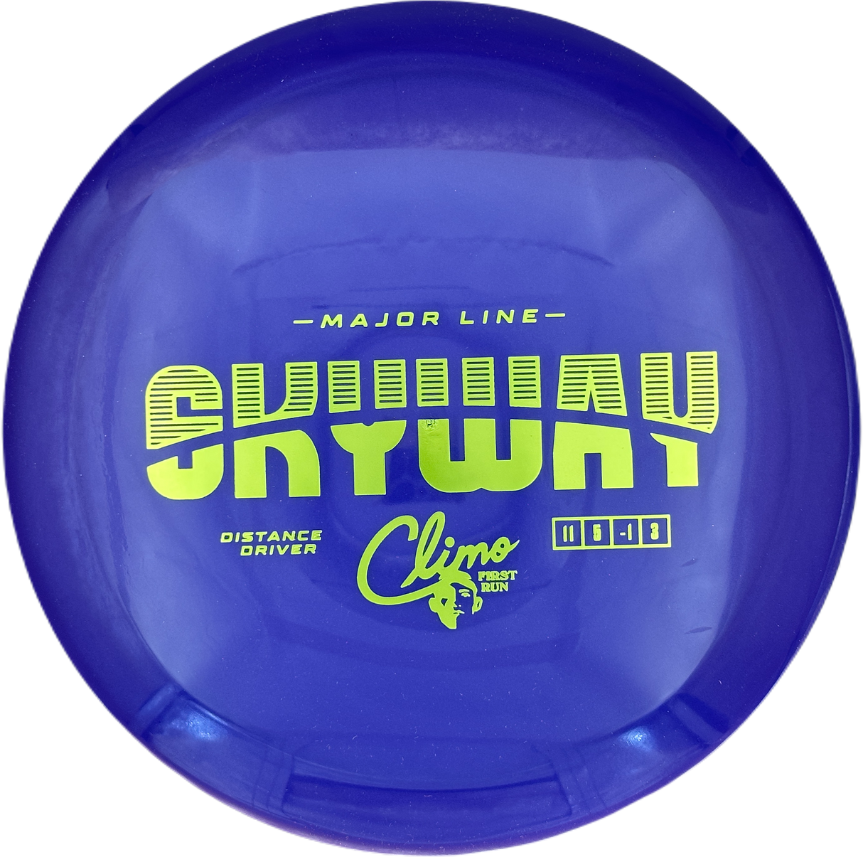 Climo Disc Golf Skyway Major Line - First Run