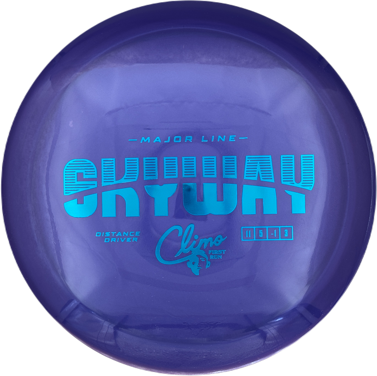 Climo Disc Golf Skyway Major Line - First Run