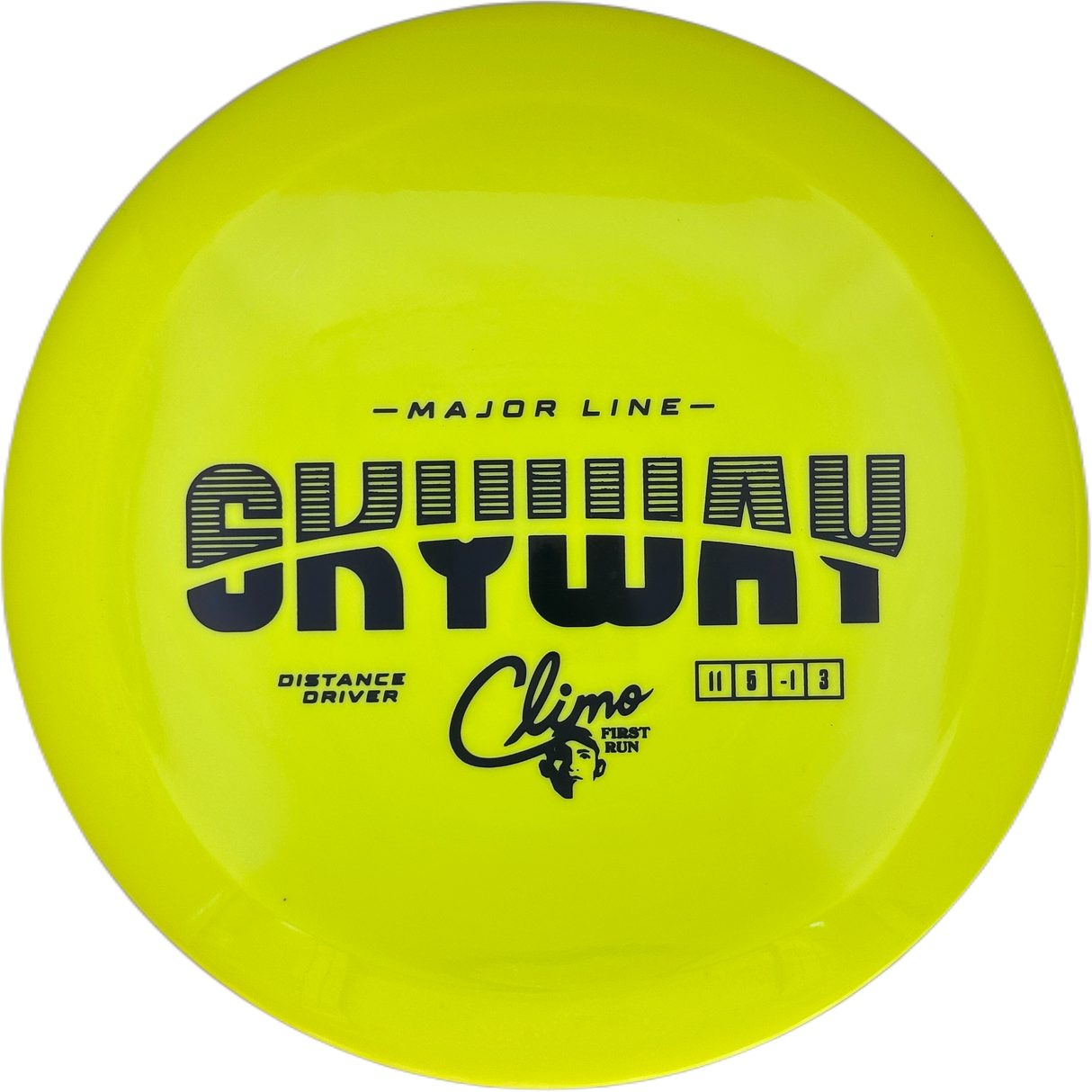 Climo Disc Golf Skyway Major Line - First Run