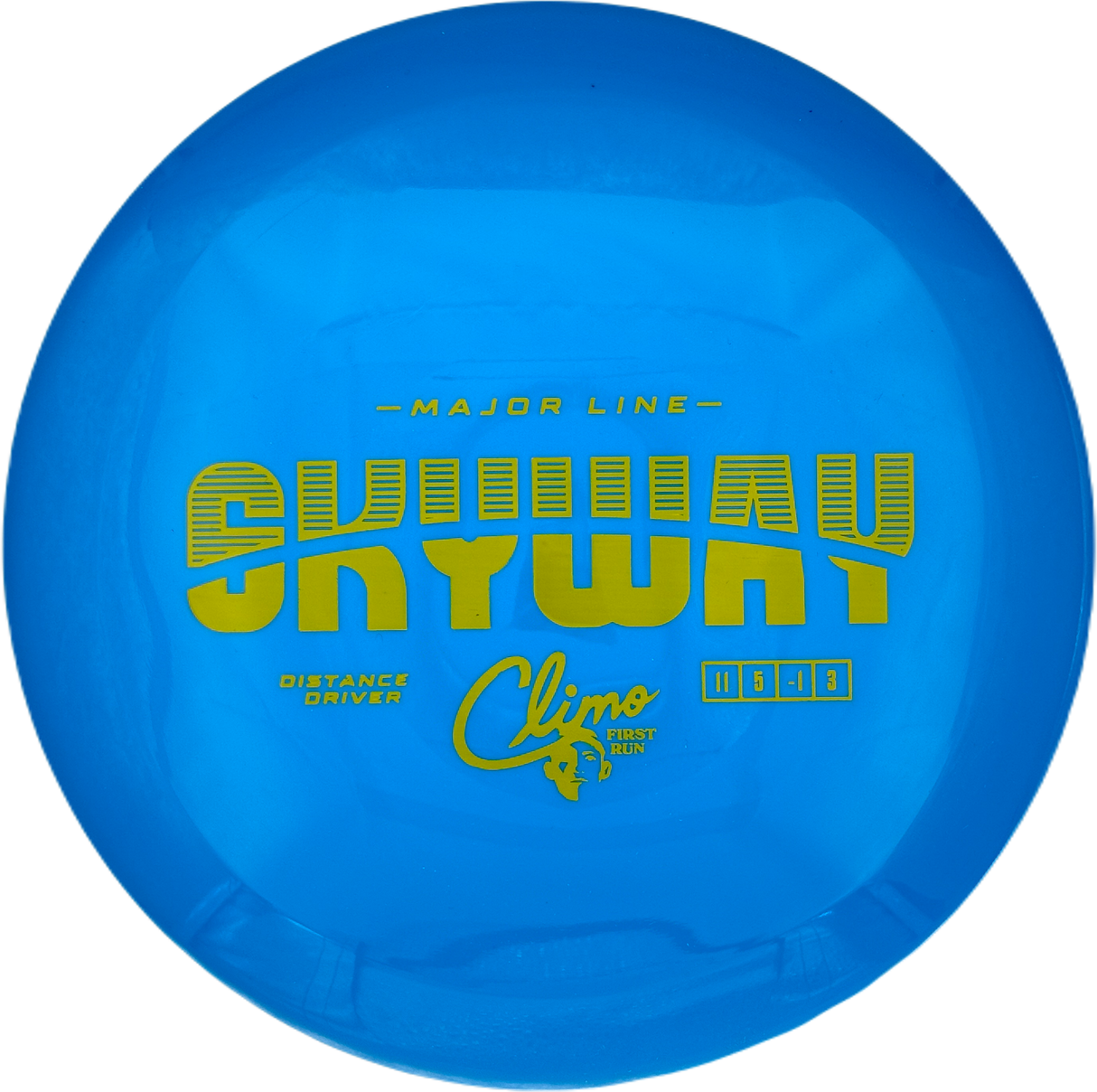 Climo Disc Golf Skyway Major Line - First Run