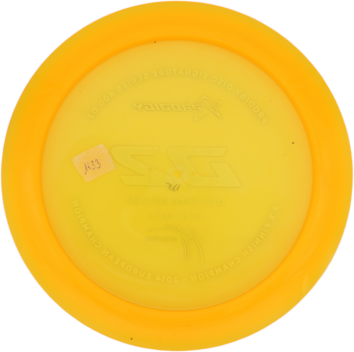 Prodigy Disc D2 - Seppo Paju 2x Finnish Champion | 400 | Gebraucht: Zustand 9 |
