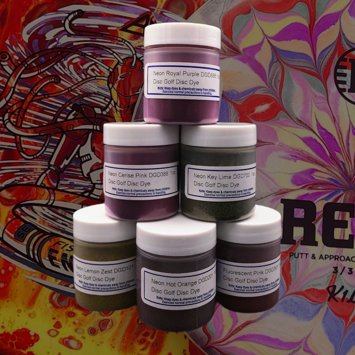 Pro Chemical Neon-Farben Dyeing Kit