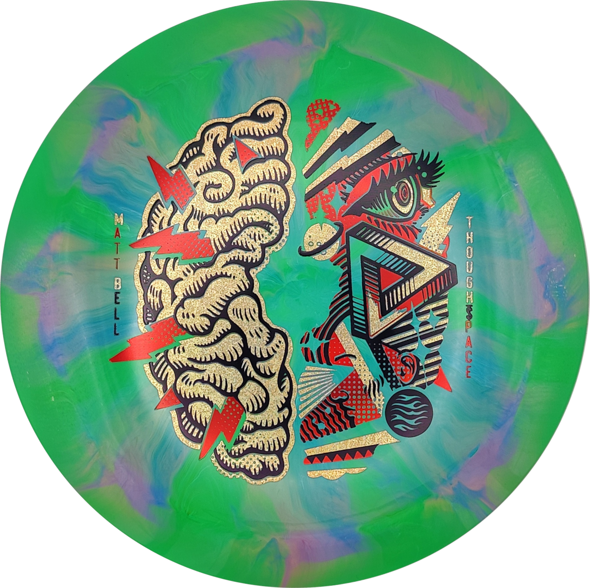 Thought Space Athletics Synapse Nebula Aura Matt Bell Signature Disc