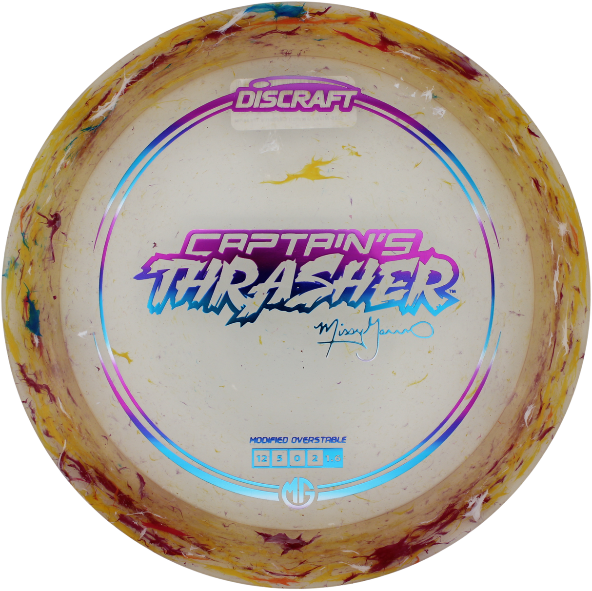 Discraft Captain's Thrasher Z Jawbreaker - 2025 Missy Gannon Tour Series