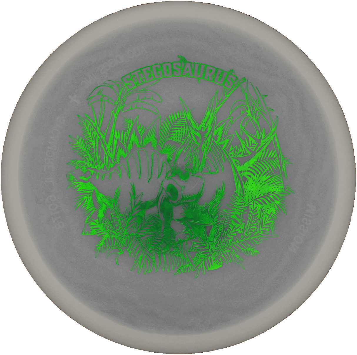 Dino Discs Stegosaurus Egg Shell Glow - Special Edition