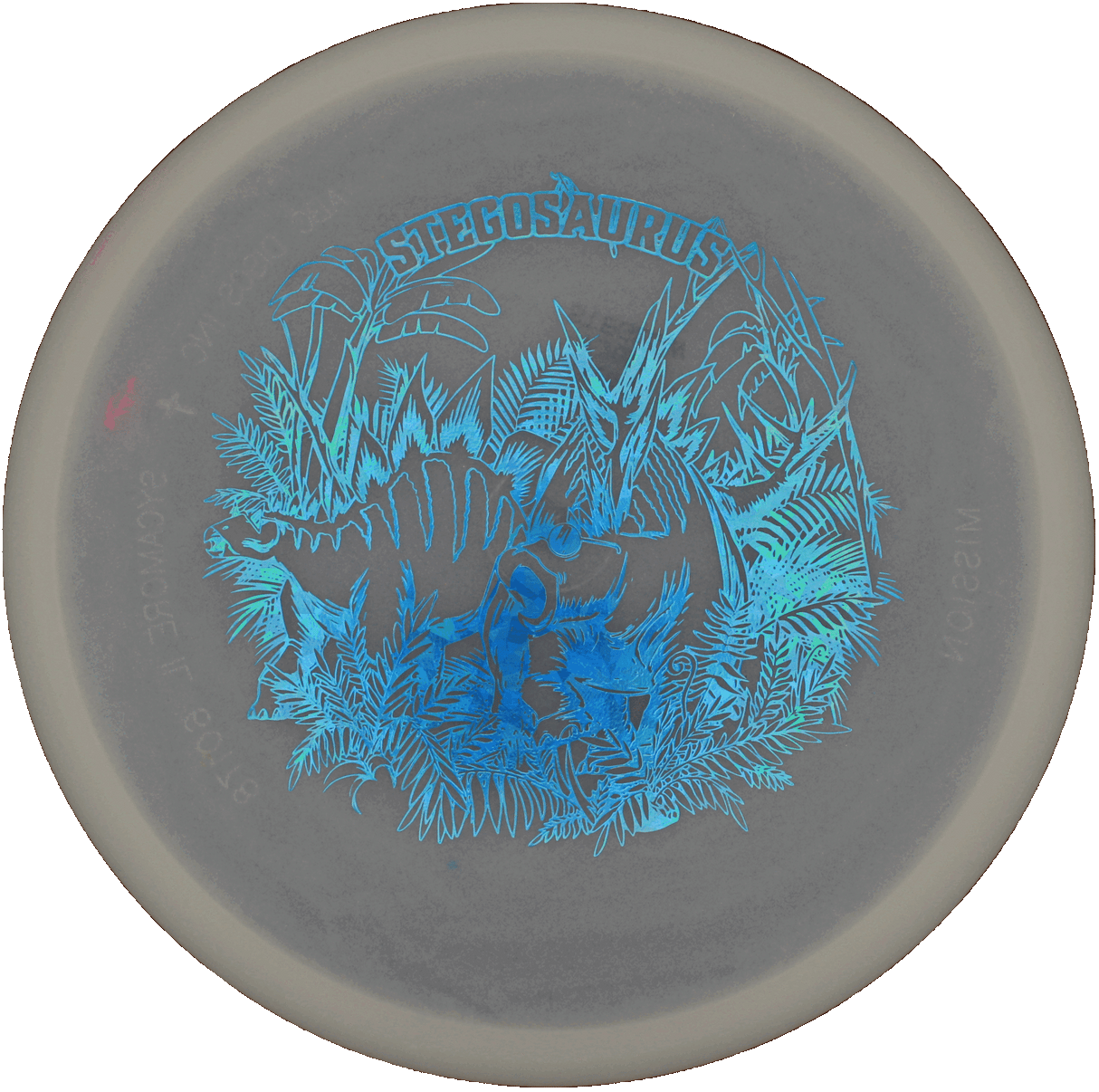 Dino Discs Stegosaurus Egg Shell Glow - Special Edition