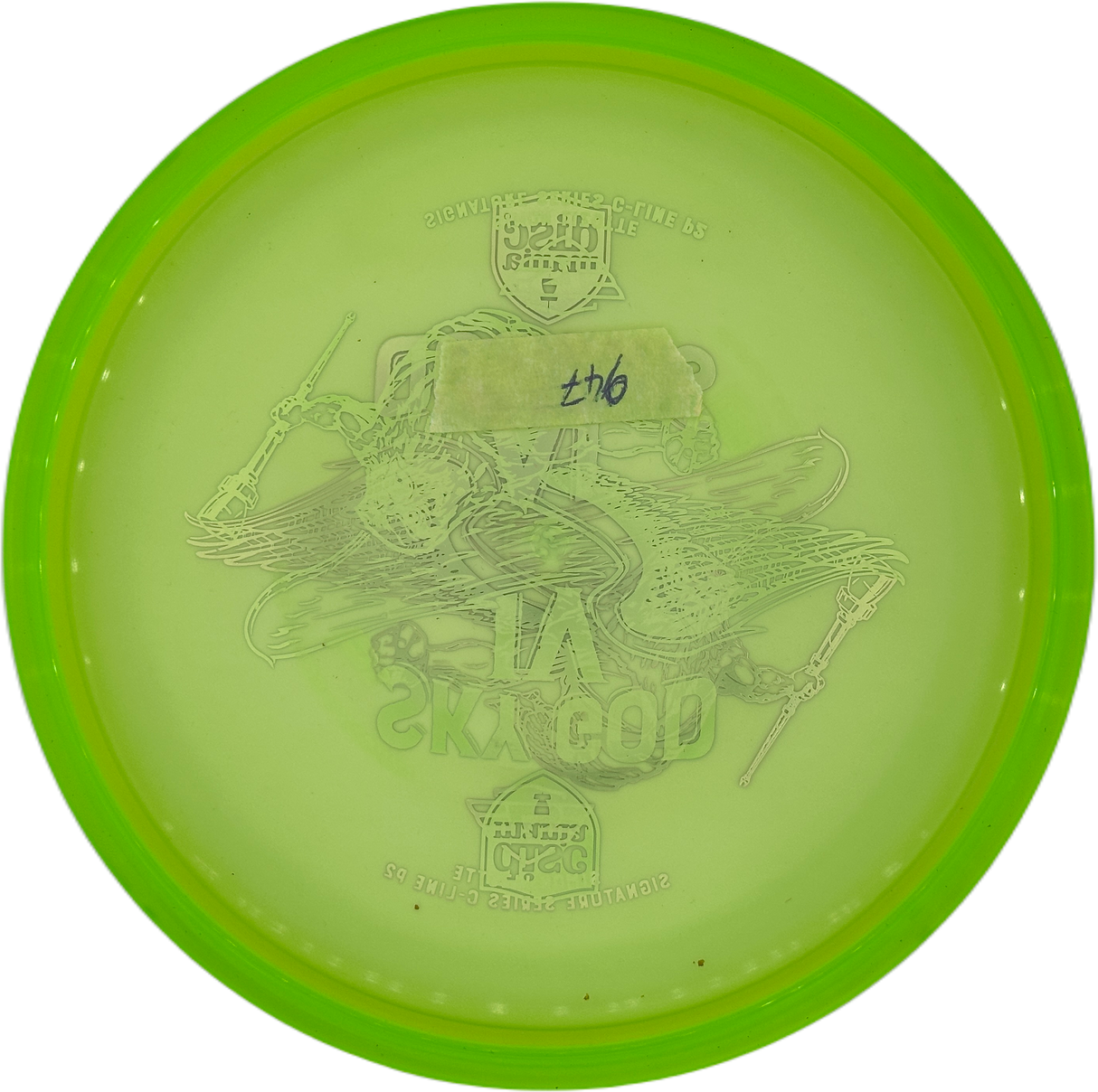 Discmania P2 SKY GOD 4 Simon Lizotte C-Line Misprint (Gebraucht: Zustand 9)