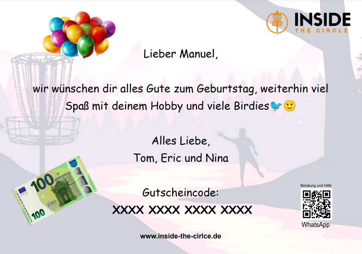 Geschenkgutschein